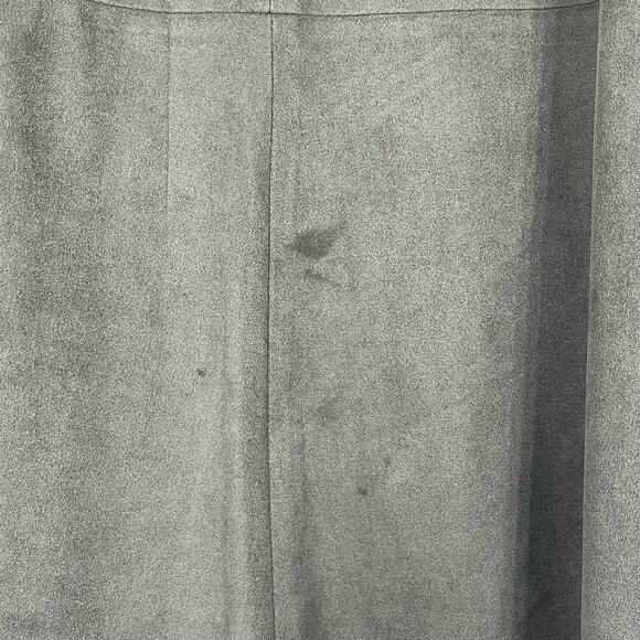 Vince Camuto Fully Lined Flowy Modest A-Line Midi Skirt Pockets Sage Green 12 - Picture 5 of 10